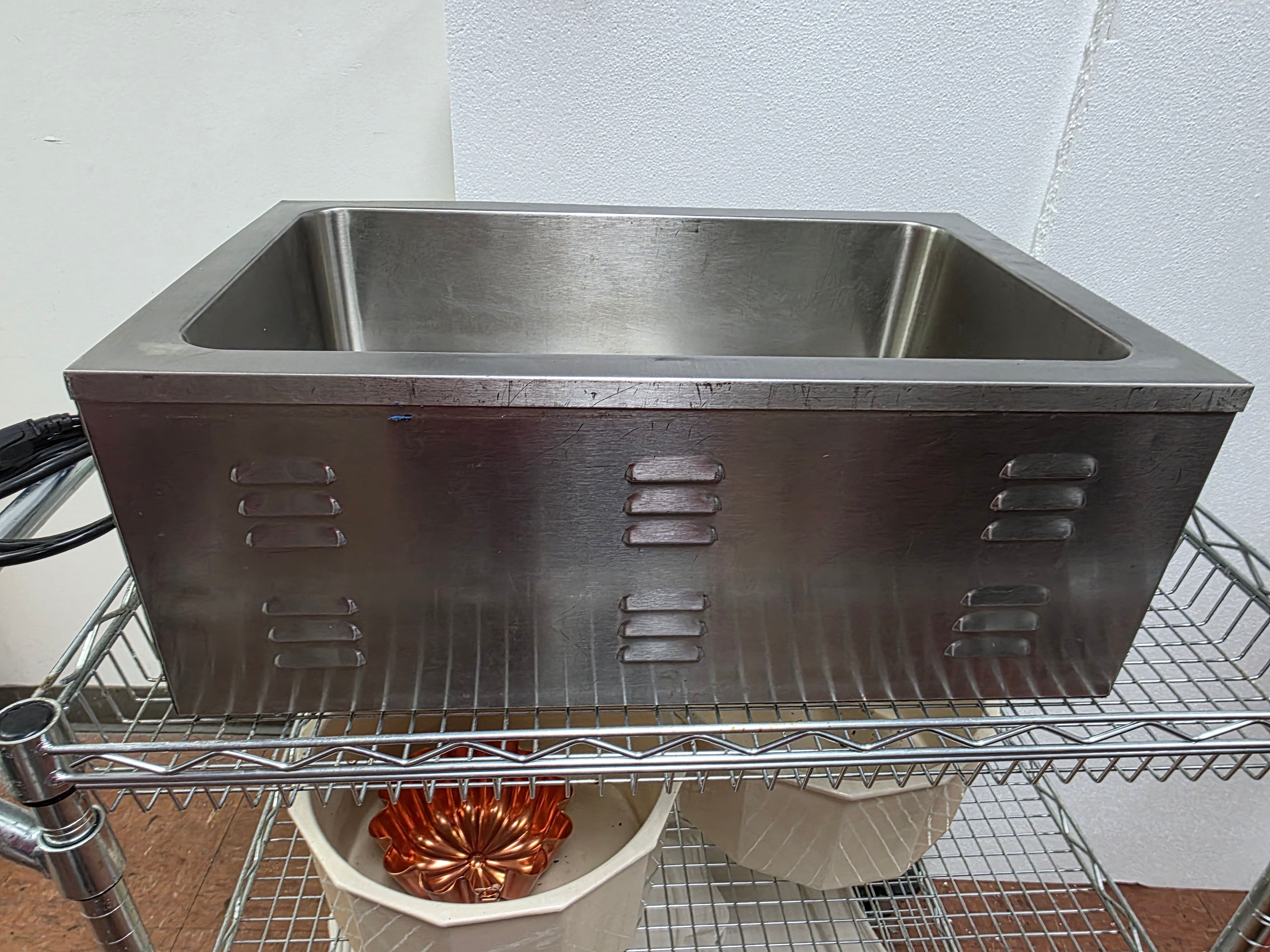 Used Nemco 6055A  Stainless Countertop Food Warmer - 120V, 1200W - FG9