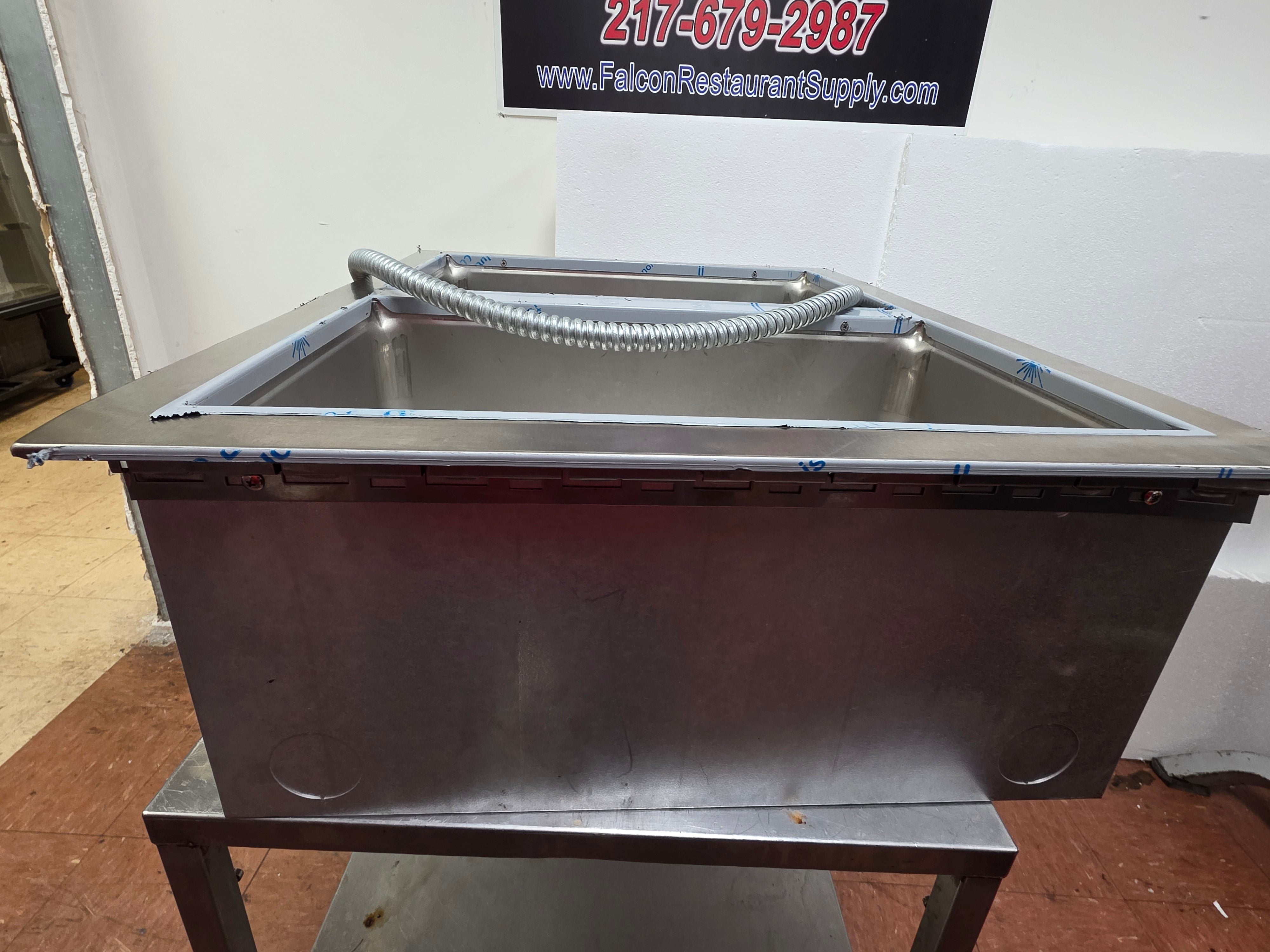 Unused Wells MOD200D 2 Pan Drop-In Hot Food Well with Drains - 208/240V