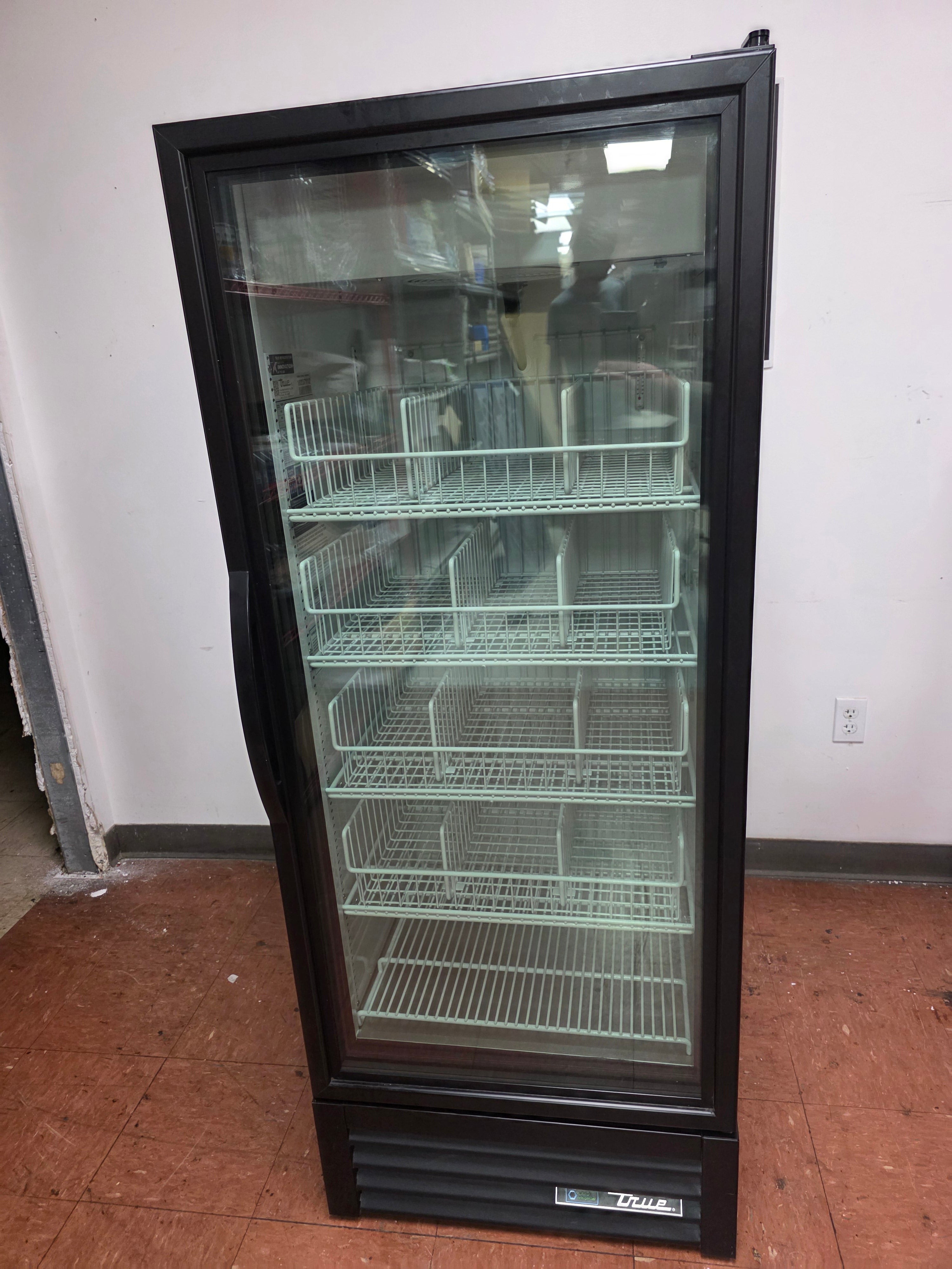 Used 2021 True GDM-12F-HC Glass Door Reach In Merchandiser Freezer - 120V