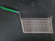 Used 13 1/4" x 4 1/4" x 5 1/2" Triplet Size Commercial Fryer Basket