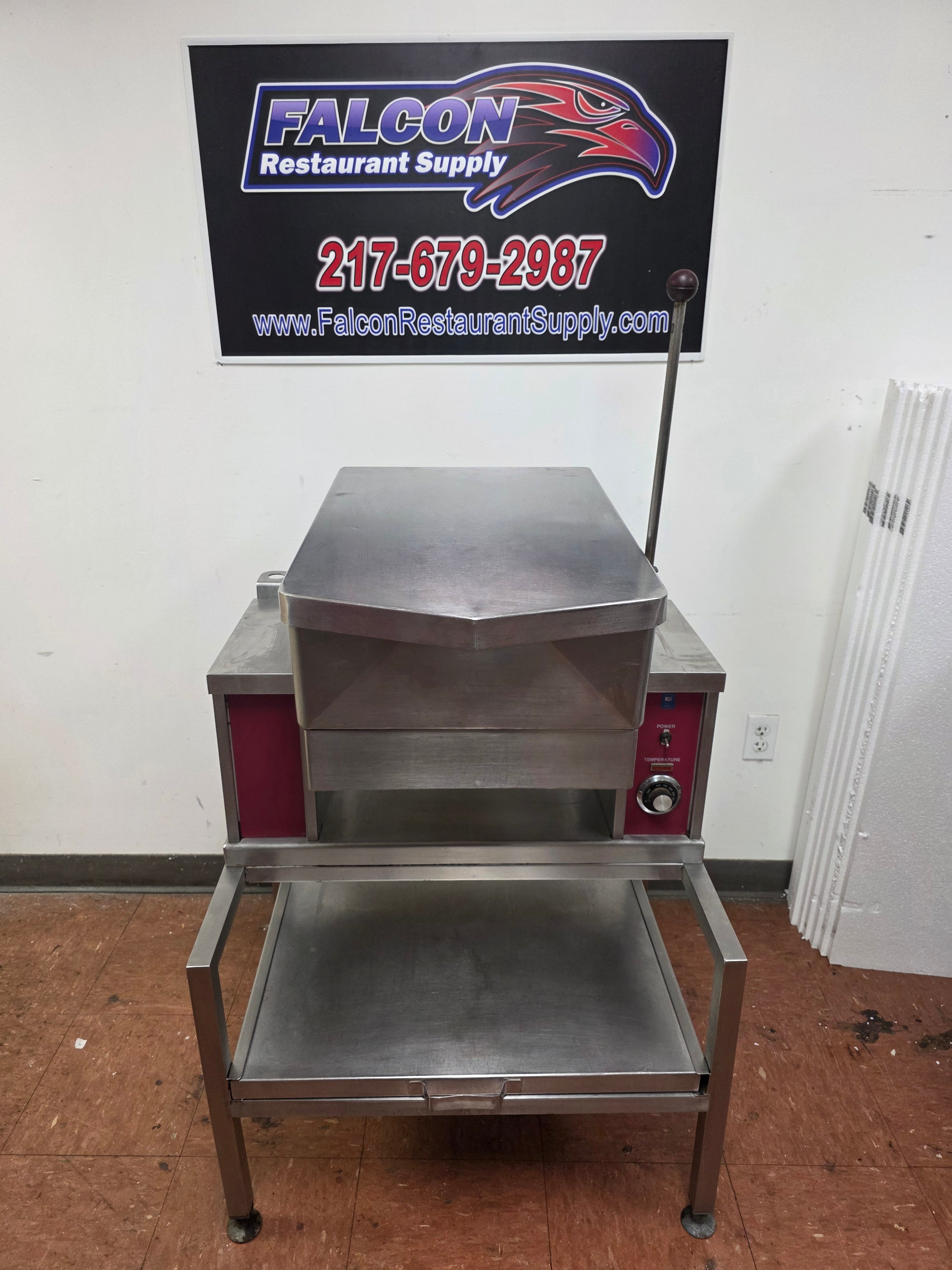 Used 12 Gallon Southbend BECT-12 Electric Tilting Skillet with Lid 208V 3PH