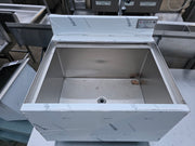 Used Krowne Metal 21-24 Underbar Ice Bin/Cocktail Unit 24"W x 21"D 80 lb Capacity - SS417