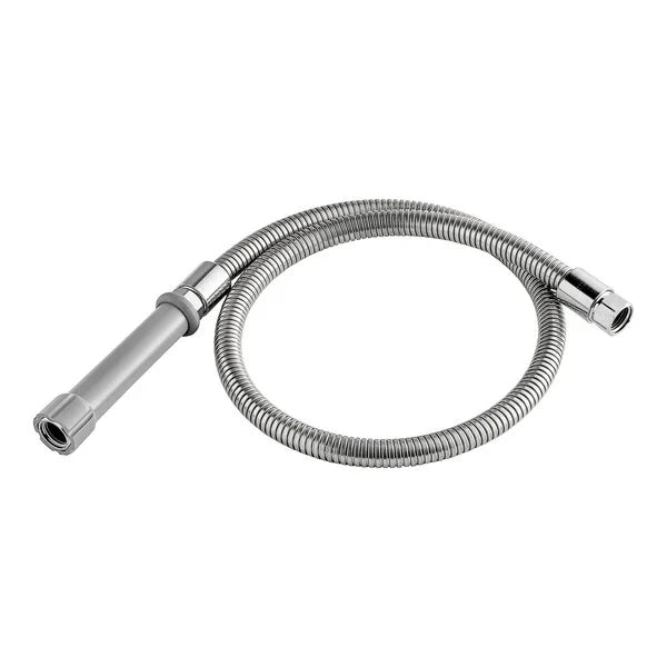 New 44" T&S B-0044-H Stainless Steel Flex pre-rinse faucet Hose with Gray Handle