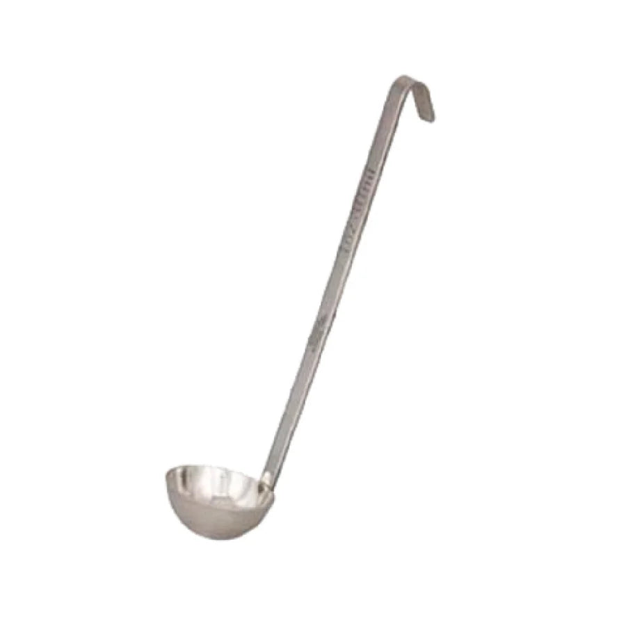 New Browne CONVENTIONAL Ladle, Two-Piece, 4oz/118ml, 12"/30.5cm, Heavy gauge, Stainless (574704)