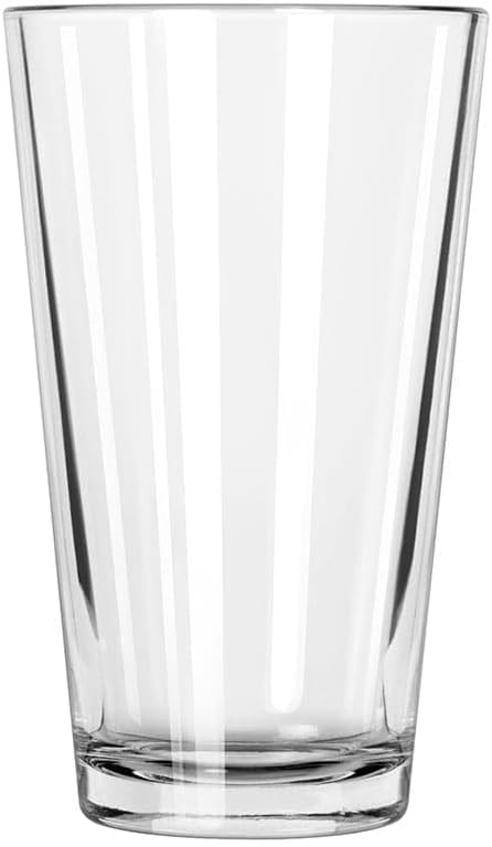 Libbey 1639 16 Oz. Heat Treated Mixing Clear Glass Tumbler