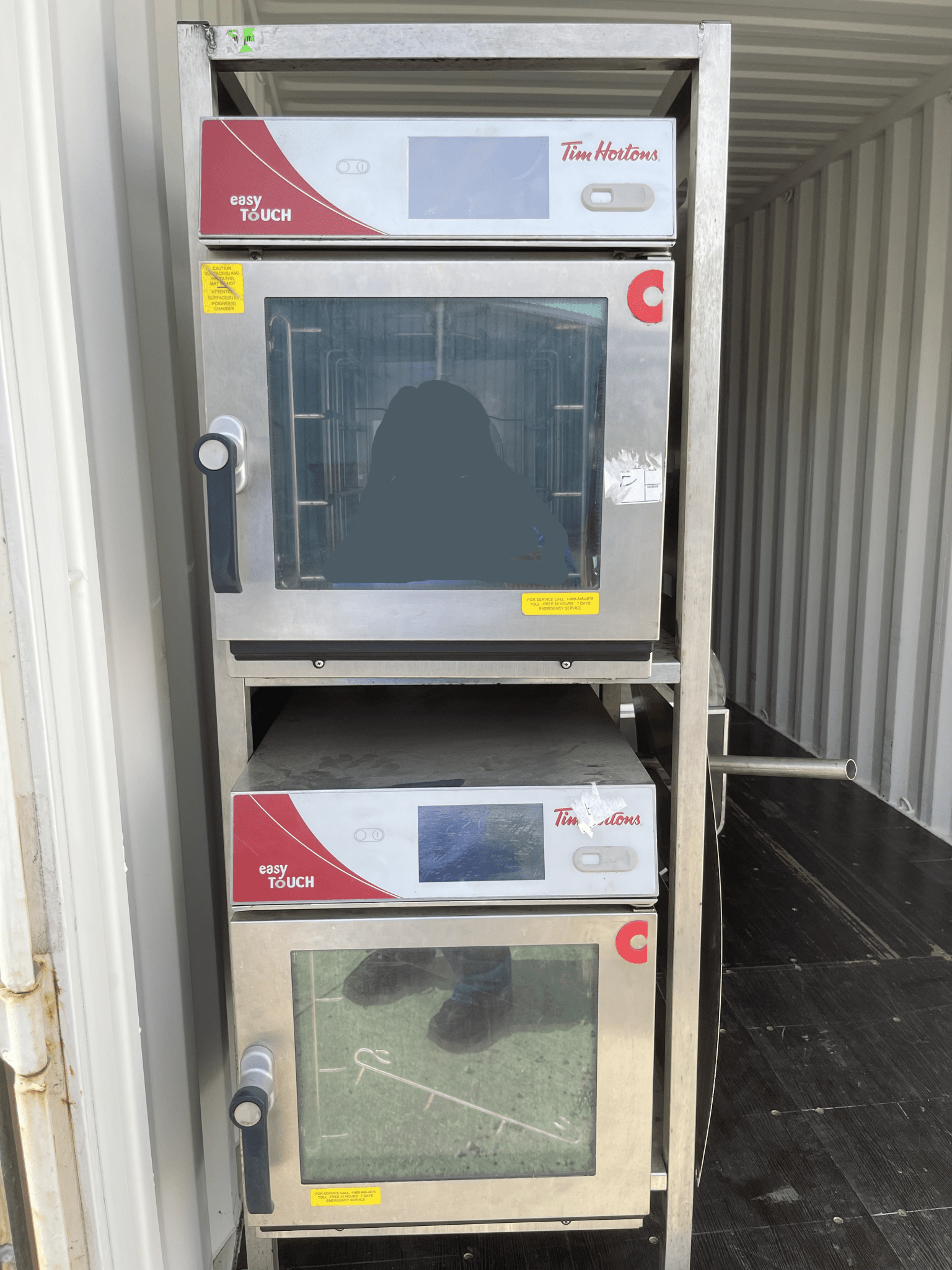 Used Cleveland Mini Combi Steam Ovens with Easy Touch 208V 3 Phase - Falcon Restaurant Supply - 1