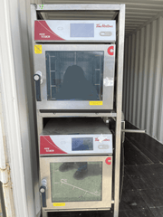 Used Cleveland Mini Combi Steam Ovens with Easy Touch 208V 3 Phase - Falcon Restaurant Supply - 1