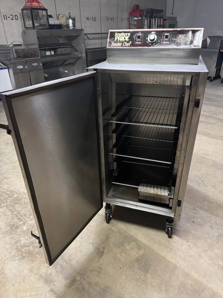 Used Southern Pride SC - 200 - SM Electric BBQ Meat Smoker 120/208V - Falcon Restaurant Supply - 6