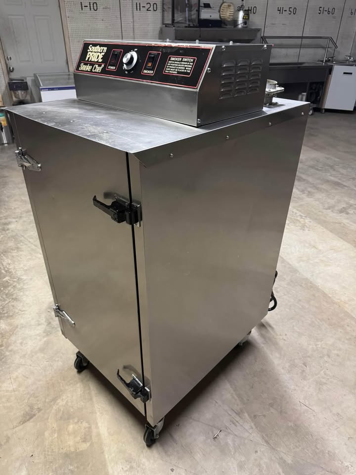 Used Southern Pride SC - 200 - SM Electric BBQ Meat Smoker 120/208V - Falcon Restaurant Supply - 3