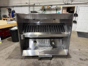Used CaptiveAire 62” Island style Stainless Exhaust Hood only - Falcon Restaurant Supply - 1