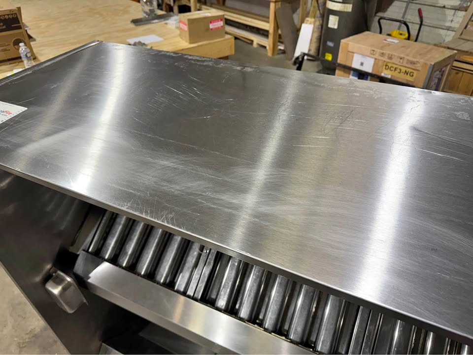 Used CaptiveAire 62” Island style Stainless Exhaust Hood only - Falcon Restaurant Supply - 3