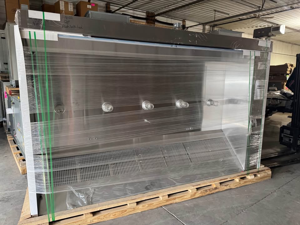 New CaptiveAire Stainless Pizza Hood and Main Line Exhaust Hood System - Falcon Restaurant Supply - 3
