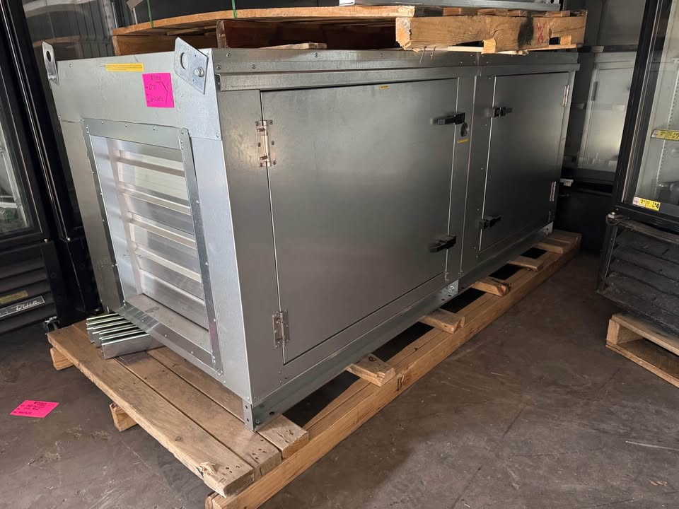 New CaptiveAire Stainless Pizza Hood and Main Line Exhaust Hood System - Falcon Restaurant Supply - 9