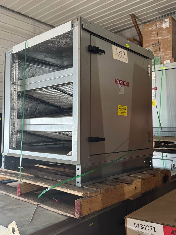 New CaptiveAire Stainless Pizza Hood and Main Line Exhaust Hood System - Falcon Restaurant Supply - 10