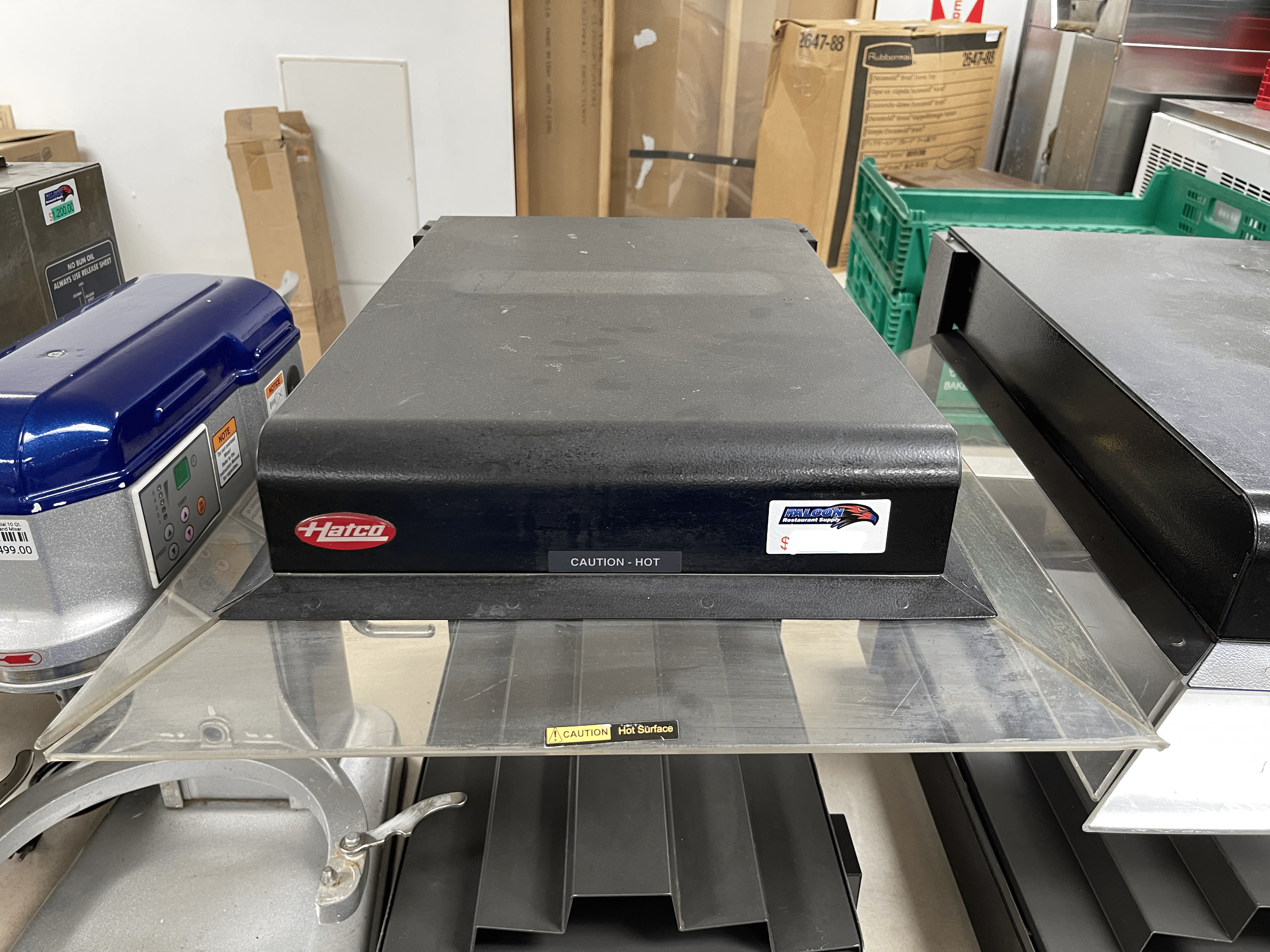 Used Hatco Ultra-Glo UGMW-1 Merchandising Countertop Heated Holding Display Warmer 120V