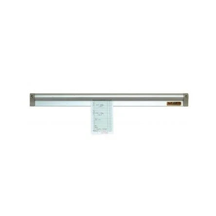 Used San Jamar CK6560A 60" x 2" Aluminum Wall Mounted Ticket Holder - JD