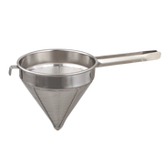 New Browne Soup Strainer, Fine Mesh, 12"/30.5cm, 6.8qt/6.4L, Stainless, 18/8 (575412)