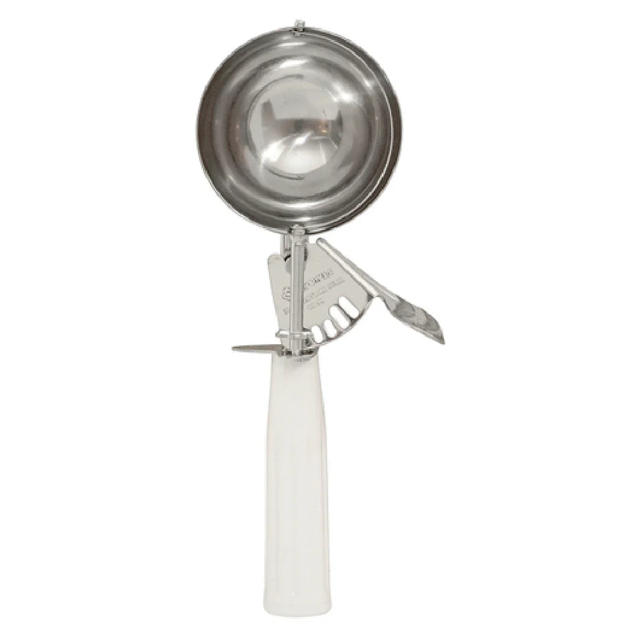 New Browne Disher, Standard Size, 6, 4.86oz/144ml, w/White Handle, Stainless (573306)