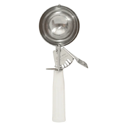 New Browne Disher, Standard Size, 6, 4.86oz/144ml, w/White Handle, Stainless (573306)