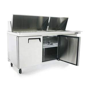 New Atosa MSF8308GR — 72″ Refrigerated Mega Top Sandwich Prep. Table 115V