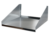 New Winholt SSMS - 2424 Stainless Microwave Shelf, wall mounted, 24"W x 24"D - Falcon Restaurant Supply - 1