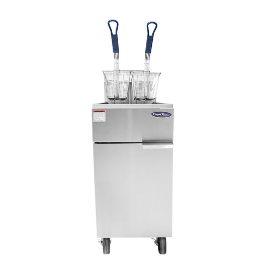 New Atosa ATFS-50 — 50 LB Deep Fryer Natural Gas 136,000 BTU