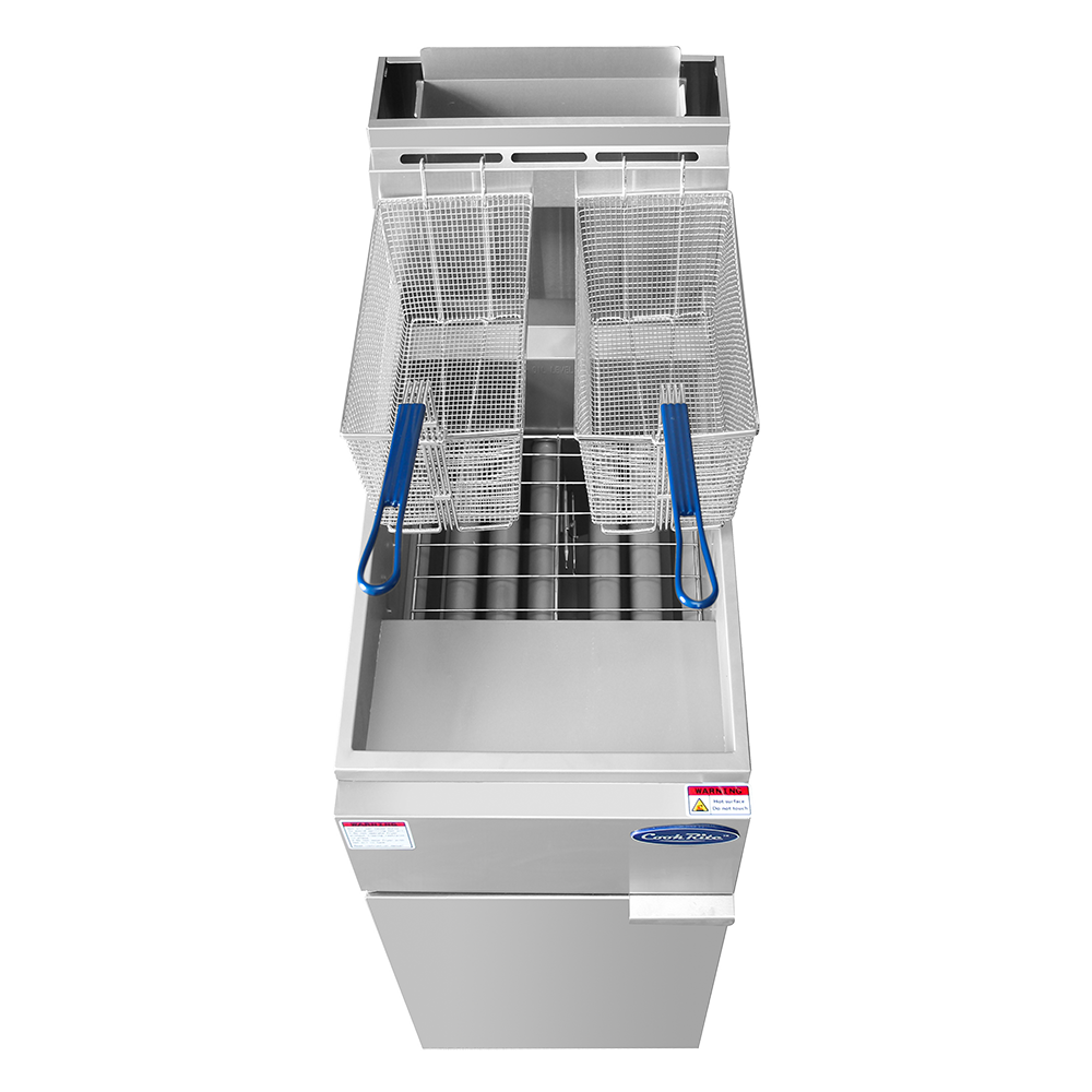 New Atosa ATFS-50 — 50 LB Deep Fryer Natural Gas 136,000 BTU