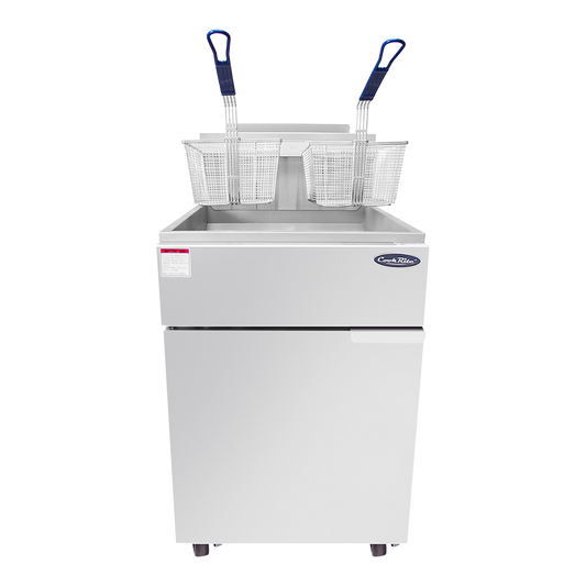New Atosa ATFS-75 — 75 LB Deep Fryer Natural Gas 170,000 BTU