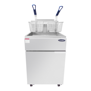 New Atosa ATFS-75 — 75 LB Deep Fryer Natural Gas 170,000 BTU