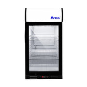New Atosa CTD - 3ST Compact Countertop Merchandiser, 3 Cu Ft with Display Panel - Falcon Restaurant Supply - 1