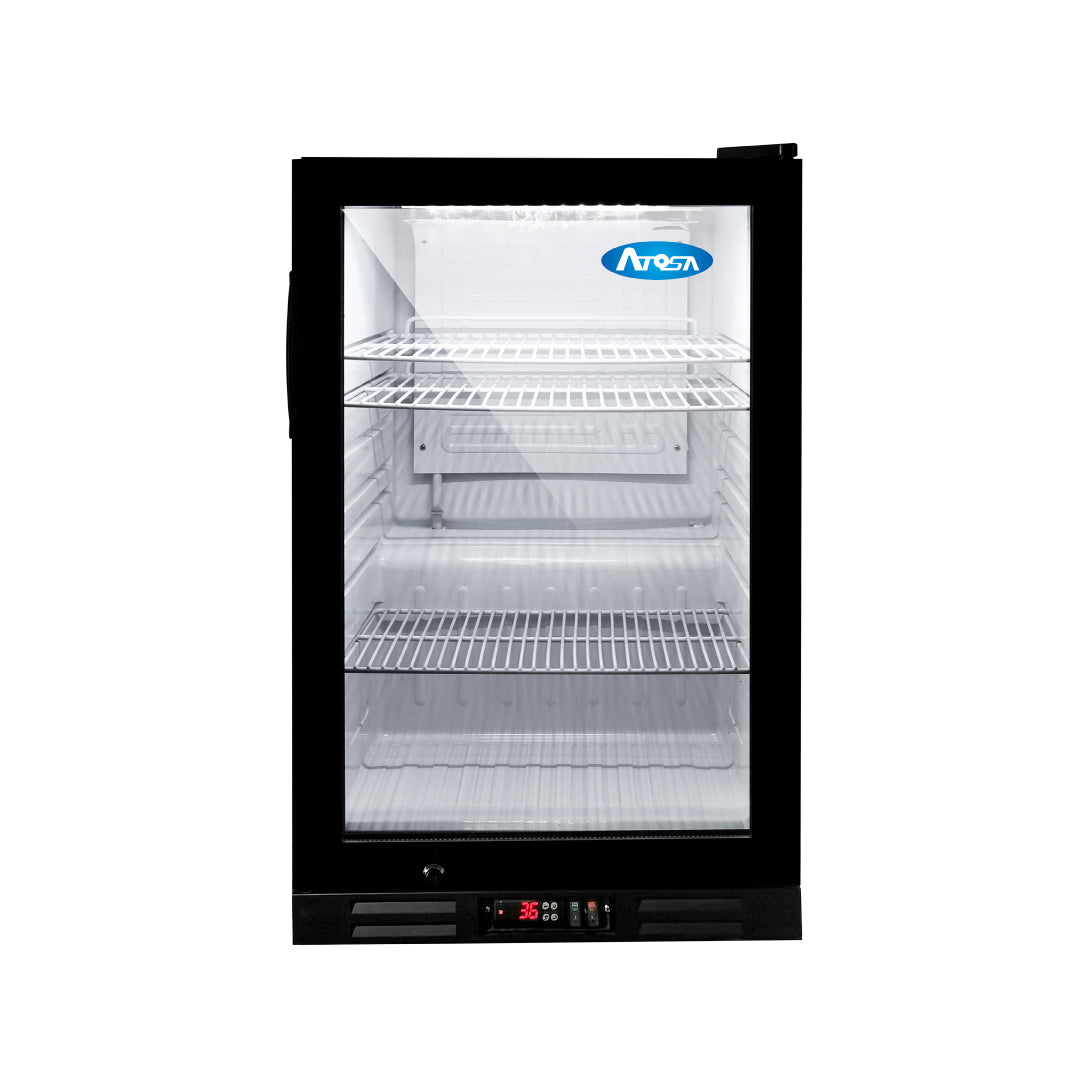 New Atosa CTD-3T Compact Countertop Merchandiser, 3 Cu Ft, with Digital Thermostat
