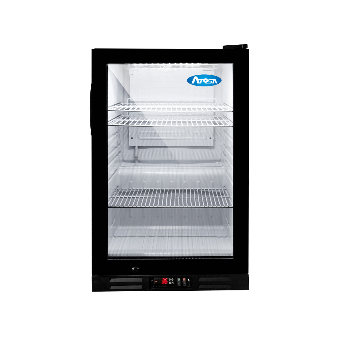 New Atosa CTD-5T Compact Countertop Merchandiser, 5 Cu Ft, with Digital Thermostat