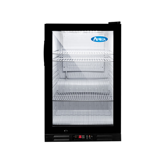 New Atosa CTD-5T Compact Countertop Merchandiser, 5 Cu Ft, with Digital Thermostat