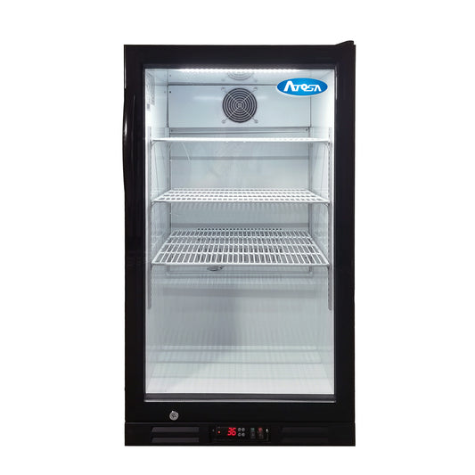 New Atosa CTD-7T Compact Countertop Merchandiser, 7 Cu Ft, with Digital Thermostat