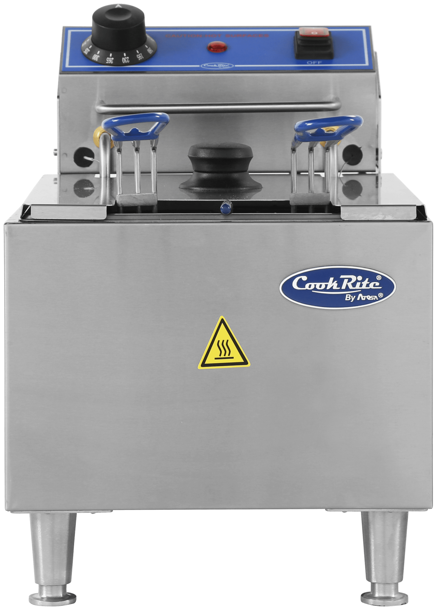 New Atosa ACEF - 10 10lb Electric Countertop Deep Fryer 120V - Falcon Restaurant Supply - 3