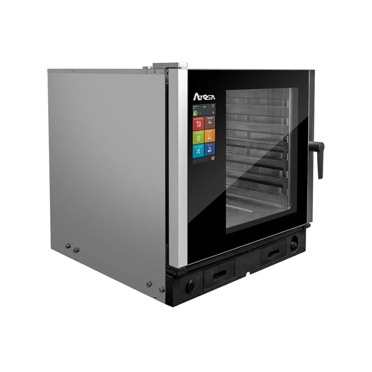 New Atosa AEC-0621E Smart Touch Electric Combi Oven, Fits 6 Full-Size Pans