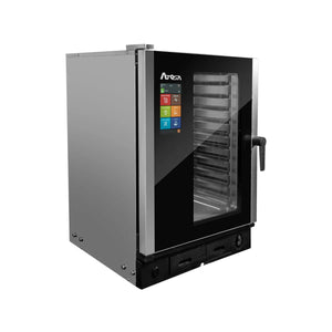 New Atosa AEC-1011E Smart Touch Electric Combi Oven, Fits 10 Half-Size Pans, 208/240v