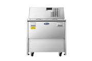 New Atosa AMC - 3402 34" Forced Air Milk Cooler - Double Access - Falcon Restaurant Supply - 1