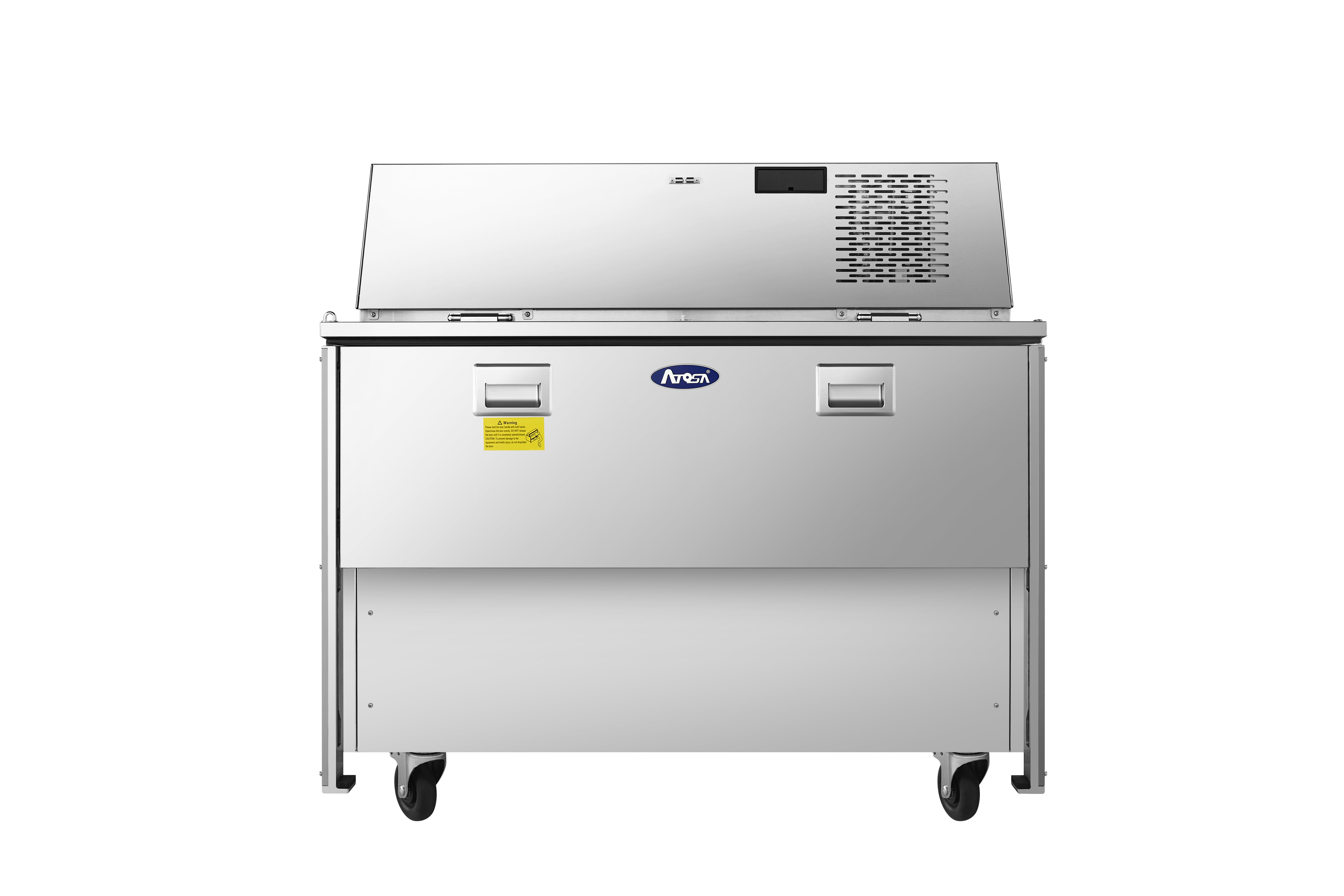 New Atosa AMC-4901 49" Forced Air Milk Cooler - Single Access