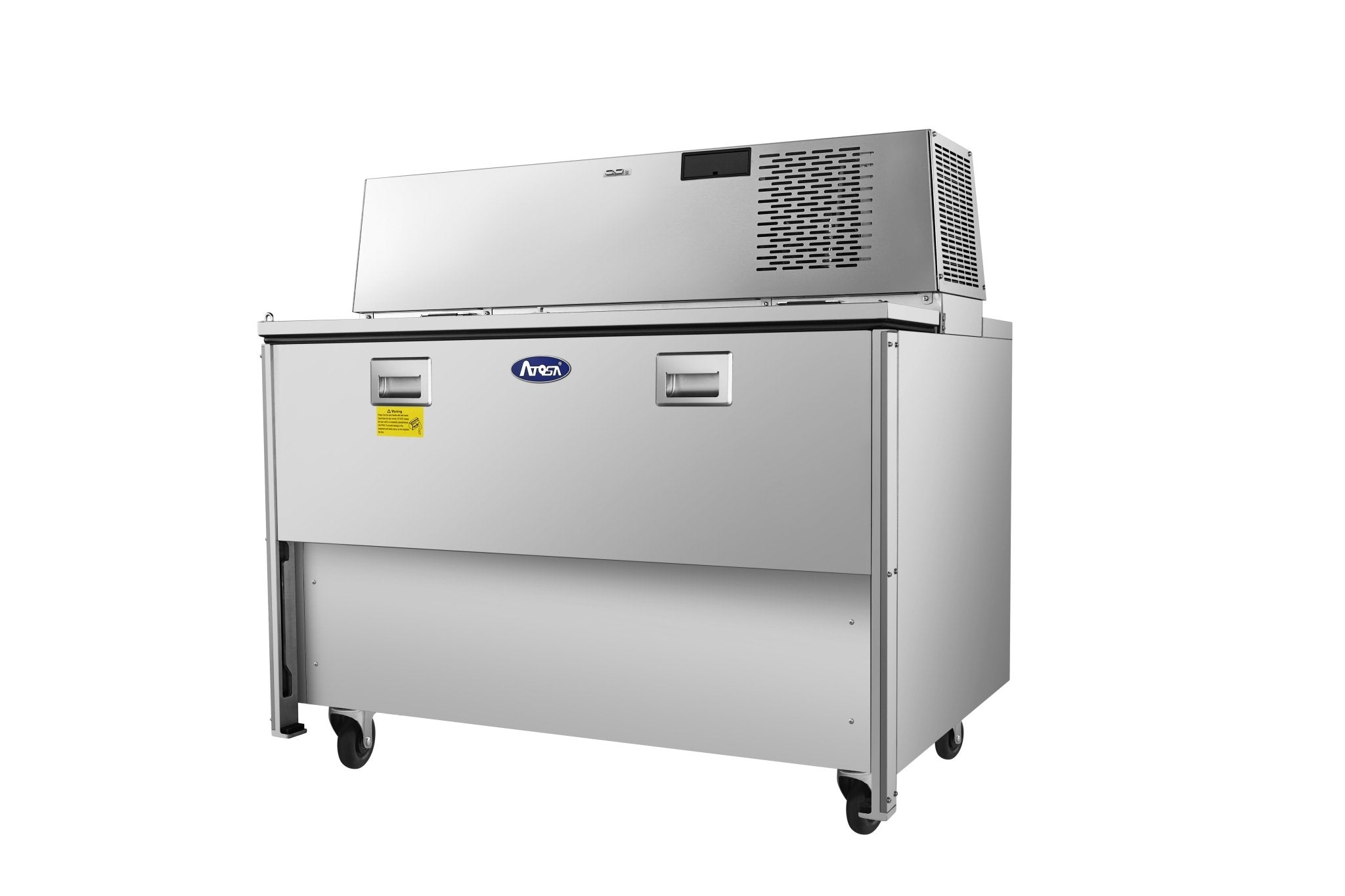 New Atosa AMC - 4901 49" Forced Air Milk Cooler - Single Access - Falcon Restaurant Supply - 2