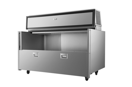 New Atosa AMC-5801 58" Forced Air Milk Cooler-Single Access