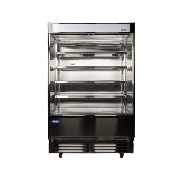 New Atosa AOM-50B 50" Open Refrigerated Merchandiser