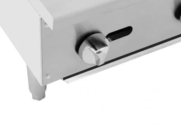 New Atosa ATCB-24 HD 24" Countertop Gas Char-rock Broiler with Total 70,000 BTU