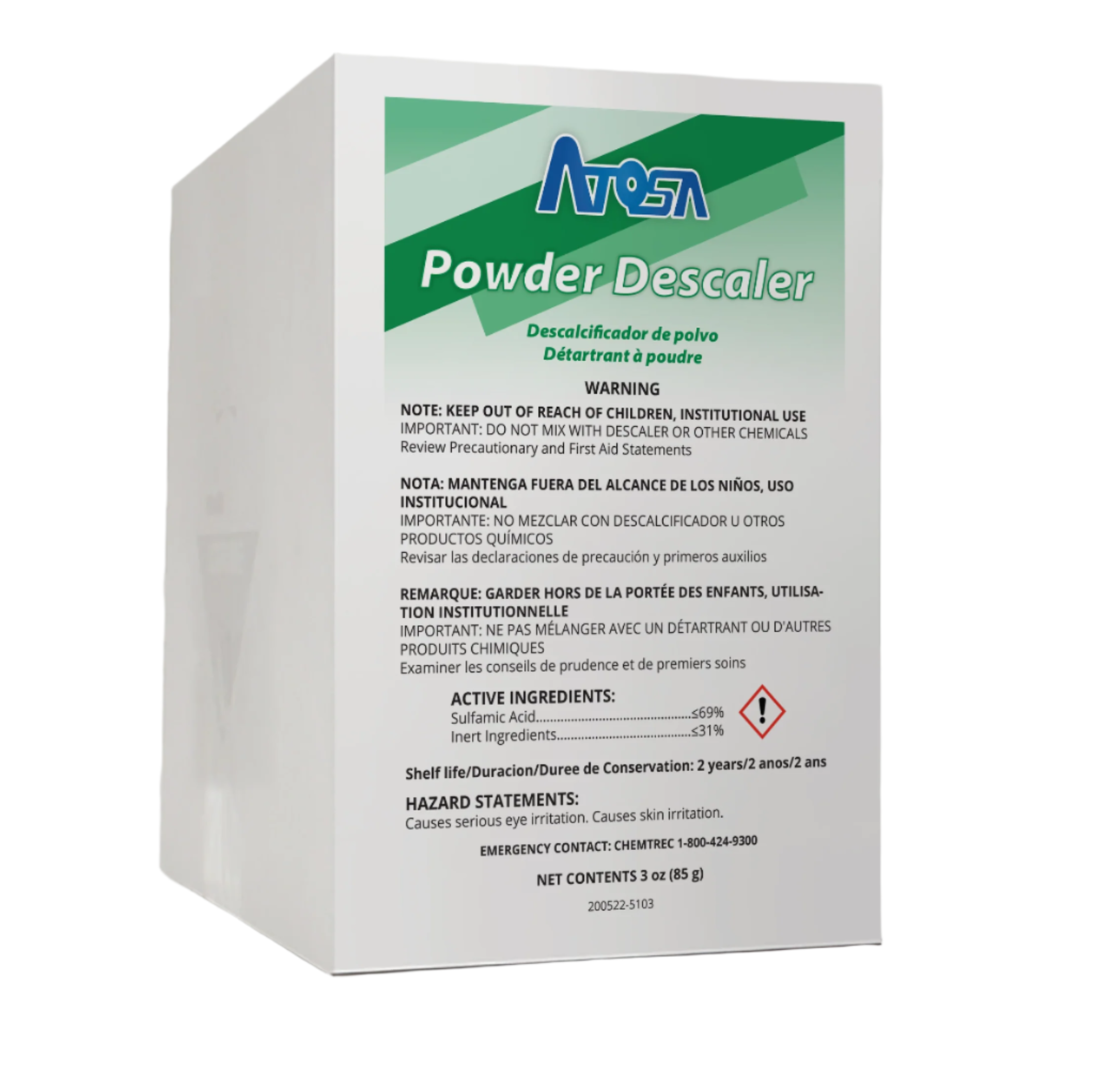 New Atosa ATD1 Atosa Combi Oven Descaler (6 x 32oz/Case)