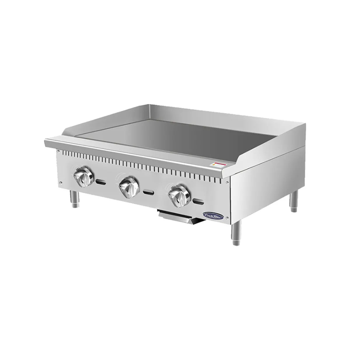 New Atosa ATMG-36 HD 36" CookRite Manual Gas Griddle with Total 90,000 BTU