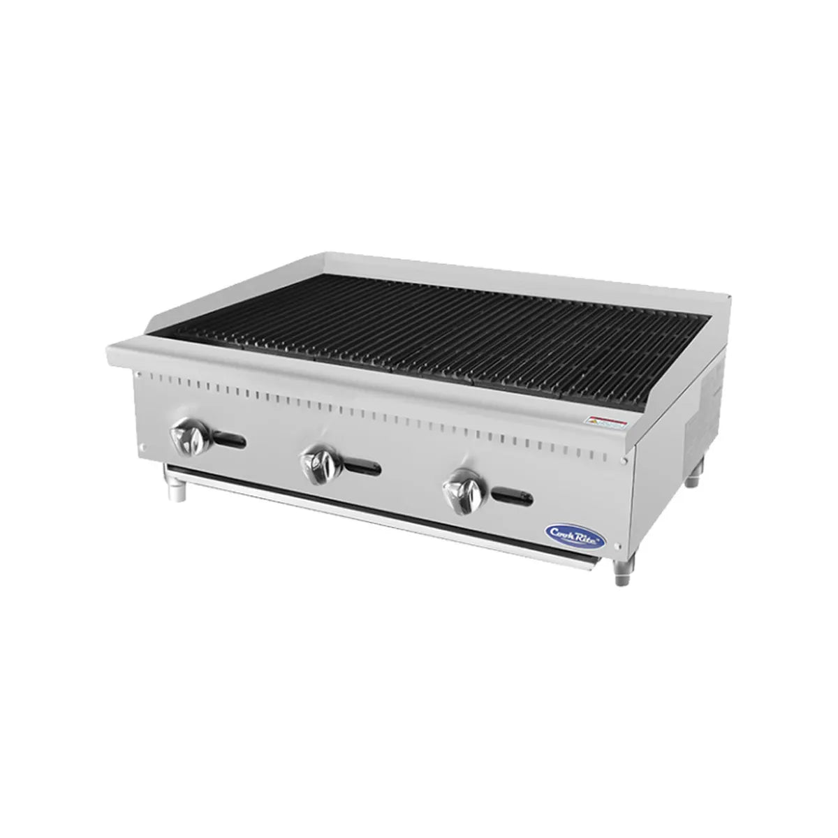 New Atosa ATRC-36 HD 36" Countertop Gas Radiant Broiler with Total 105,000 BTU