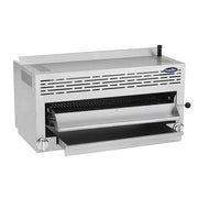 New Atosa ATSB-36 36'' Gas Salamander Broiler with 35,000 BTU (Range Mounting Kit Included)