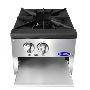New Atosa ATSP-18-1L Single Gas Stock Pot Stove (Low Height)
