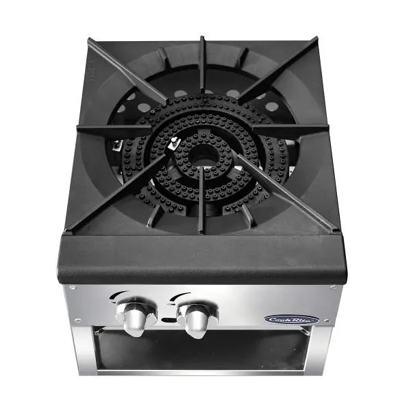 New Atosa ATSP - 18 - 1L Single Gas Stock Pot Stove (Low Height) - Falcon Restaurant Supply - 2