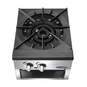 New Atosa ATSP-18-1L Single Gas Stock Pot Stove (Low Height)
